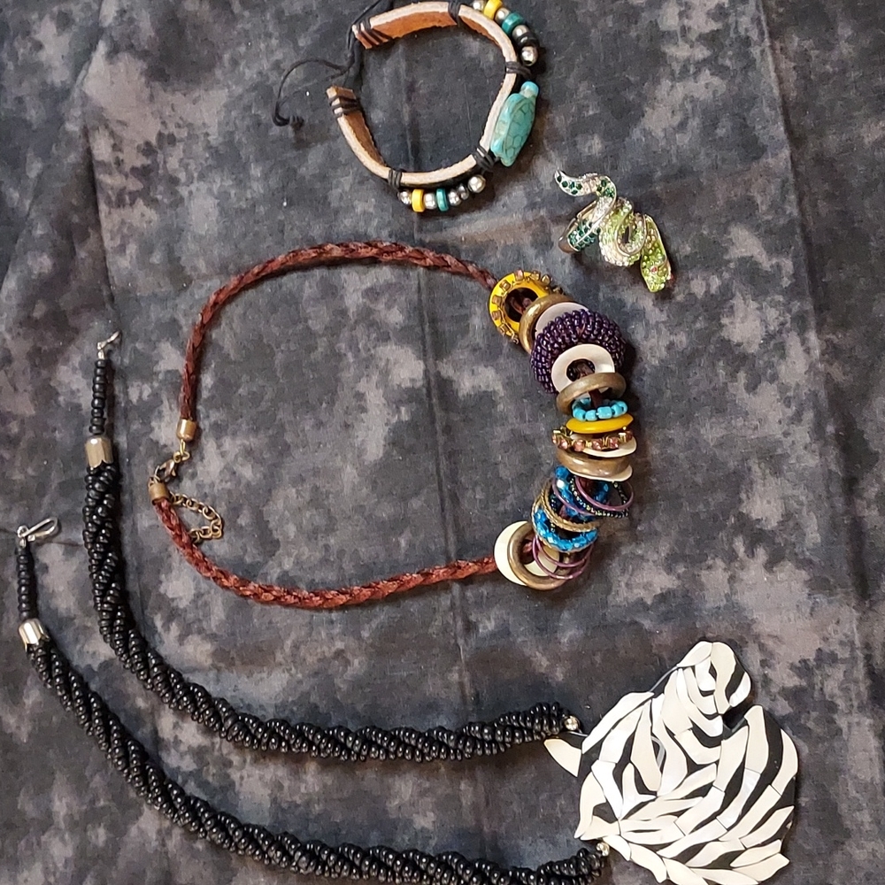 WILD Costume Jewelry Set